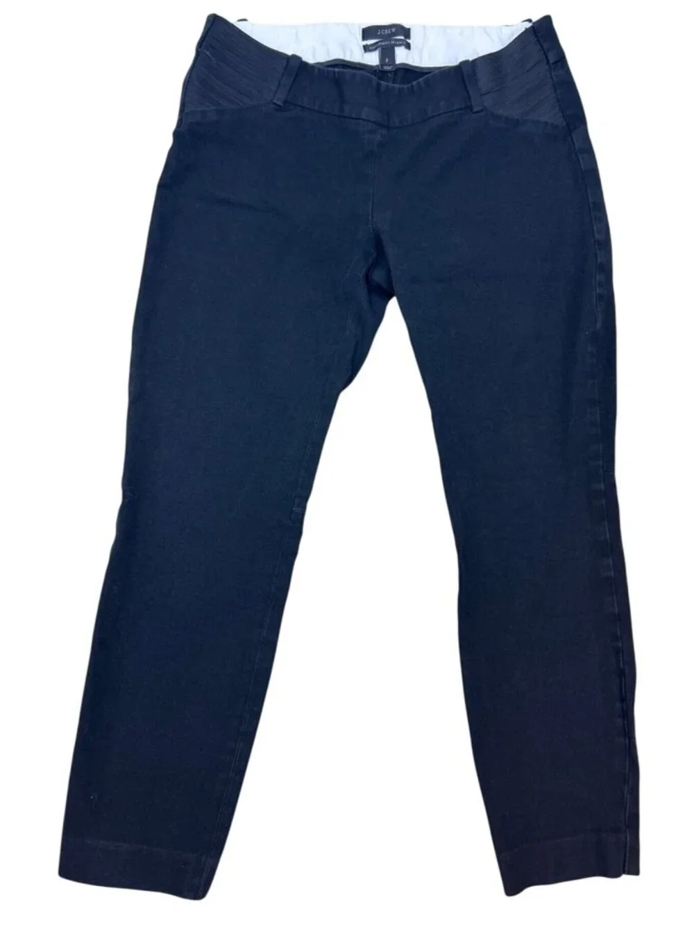 J.Crew Black Women's 2 Maternity Minnie Tailored Work Office Dress Pants